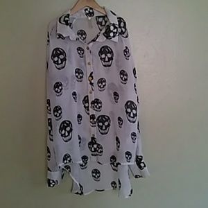 Button down women blouse